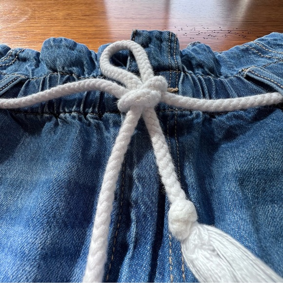 ⭐️ American Eagle Paper Bag Mom Shorts Drawstring Size 10 - Picture 7 of 12